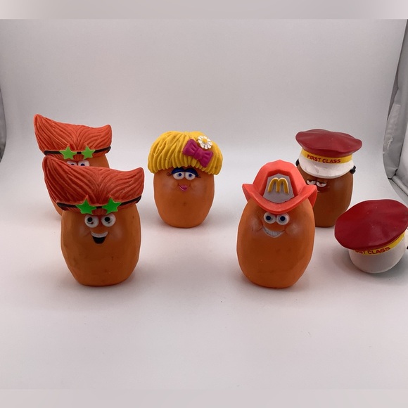 Vintage McDonalds Chicken McNugget Buddies Lot - Picture 1 of 7